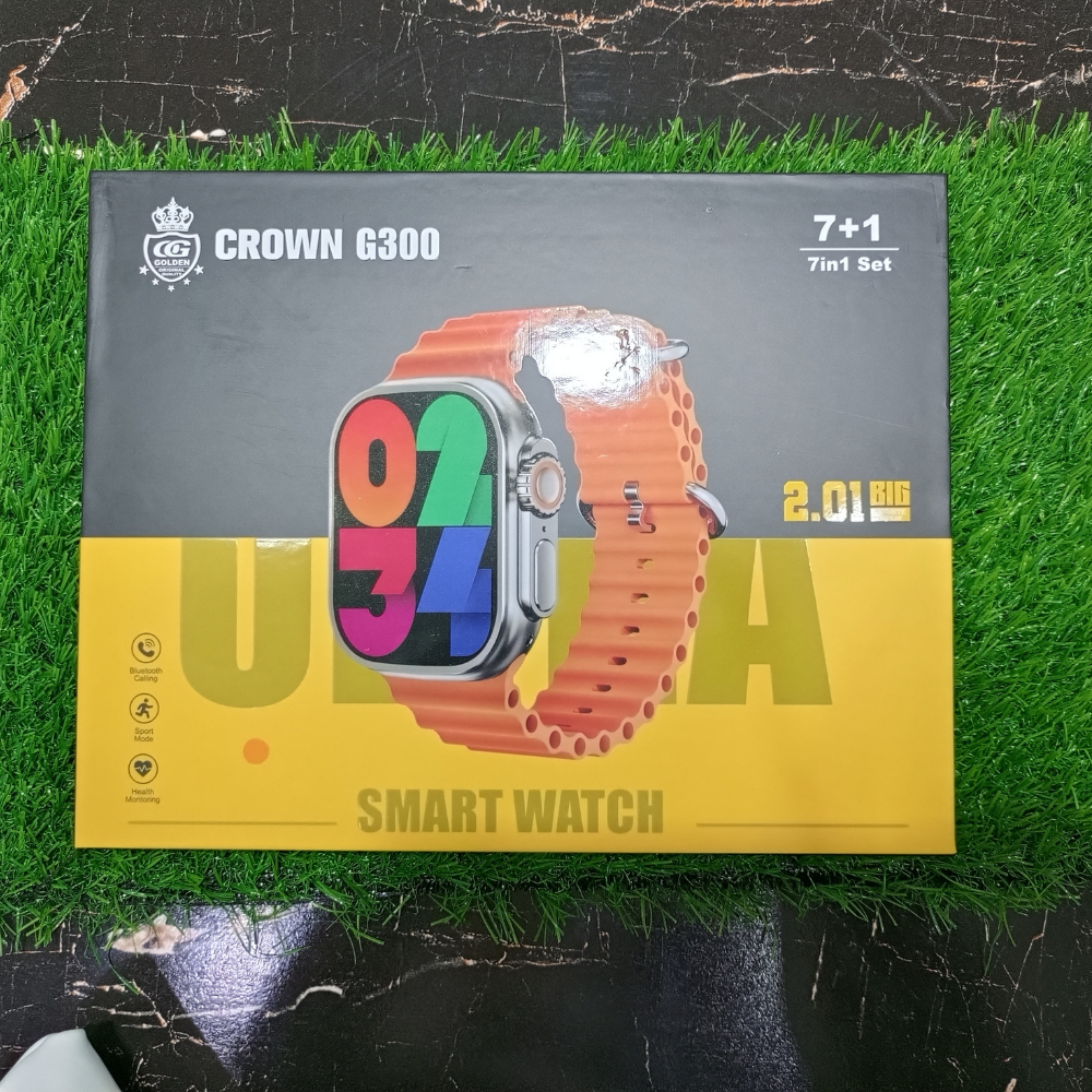 Crown G-300 Smart Watch (7in1)