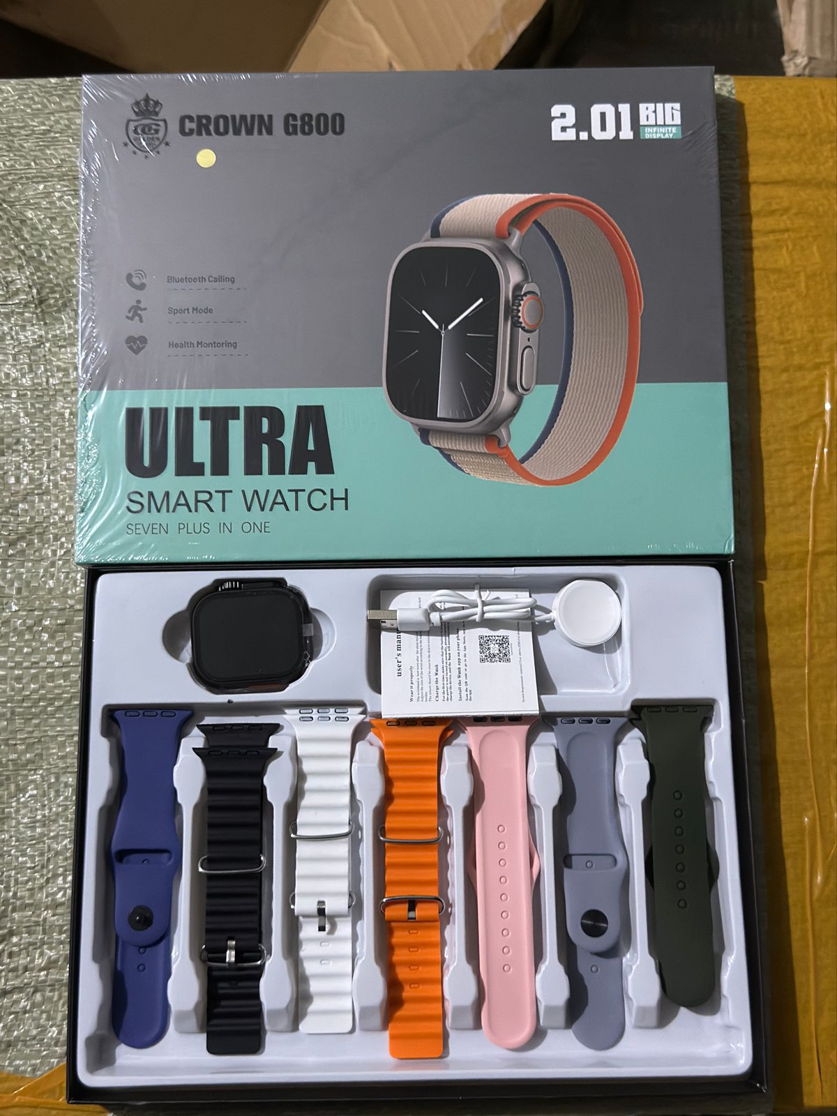 CROWN G800 ULTRA SMART WATCH