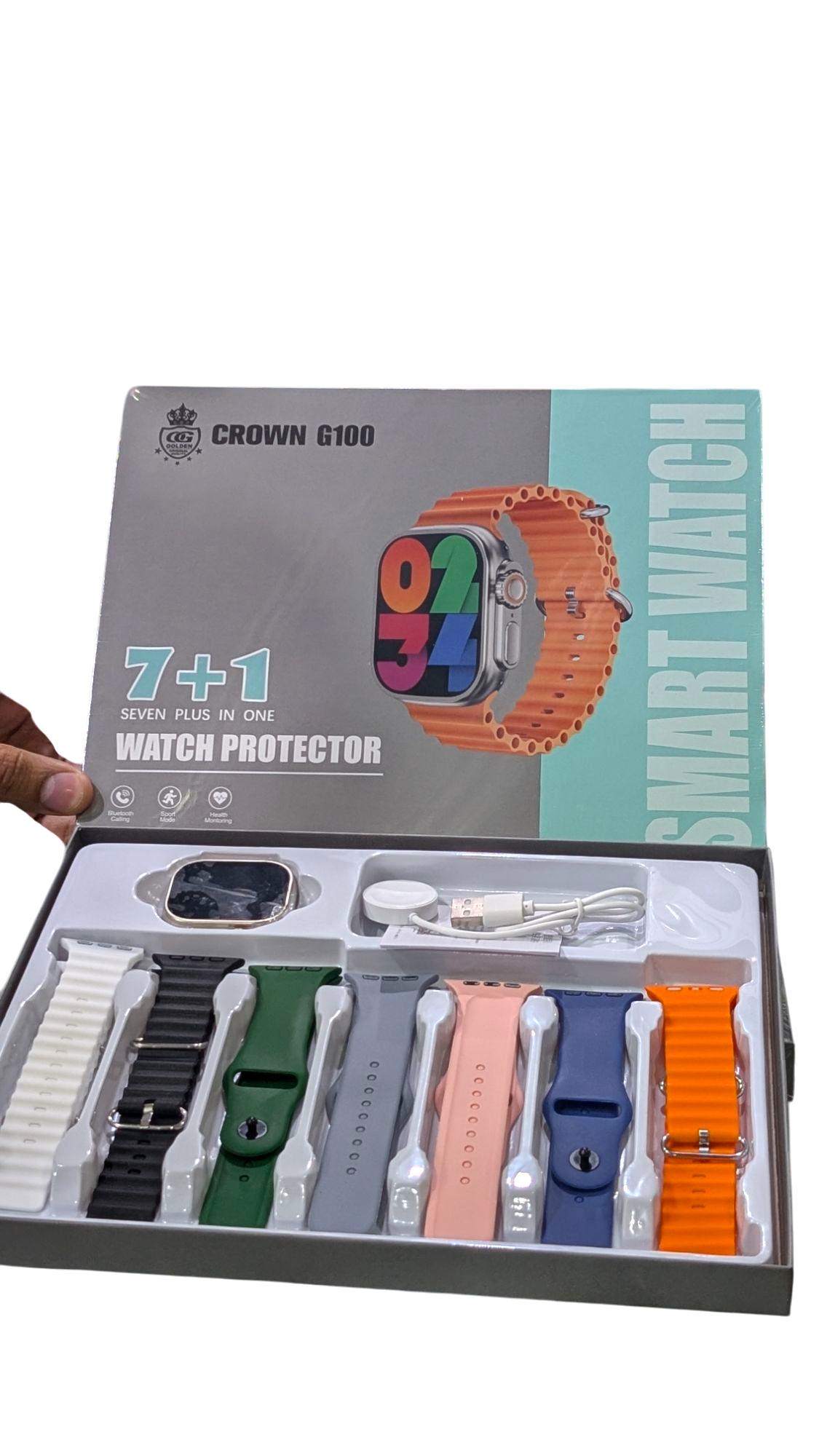 CROWN G100 7+1 Smart Watch Series Ultra 2