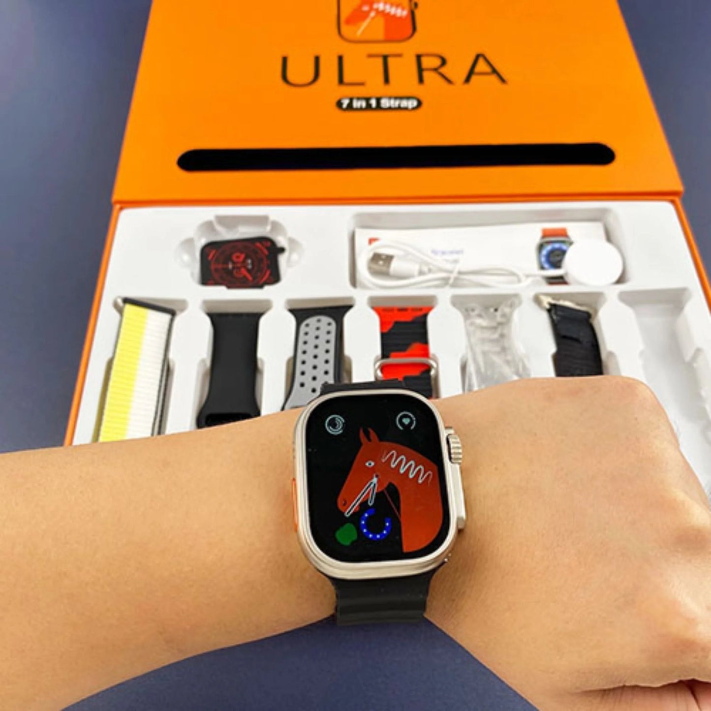 Ultra 7 IN 1 SmartWatch Full HD Screen