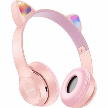 Cat Ear Wireless Bluetooth Headphones