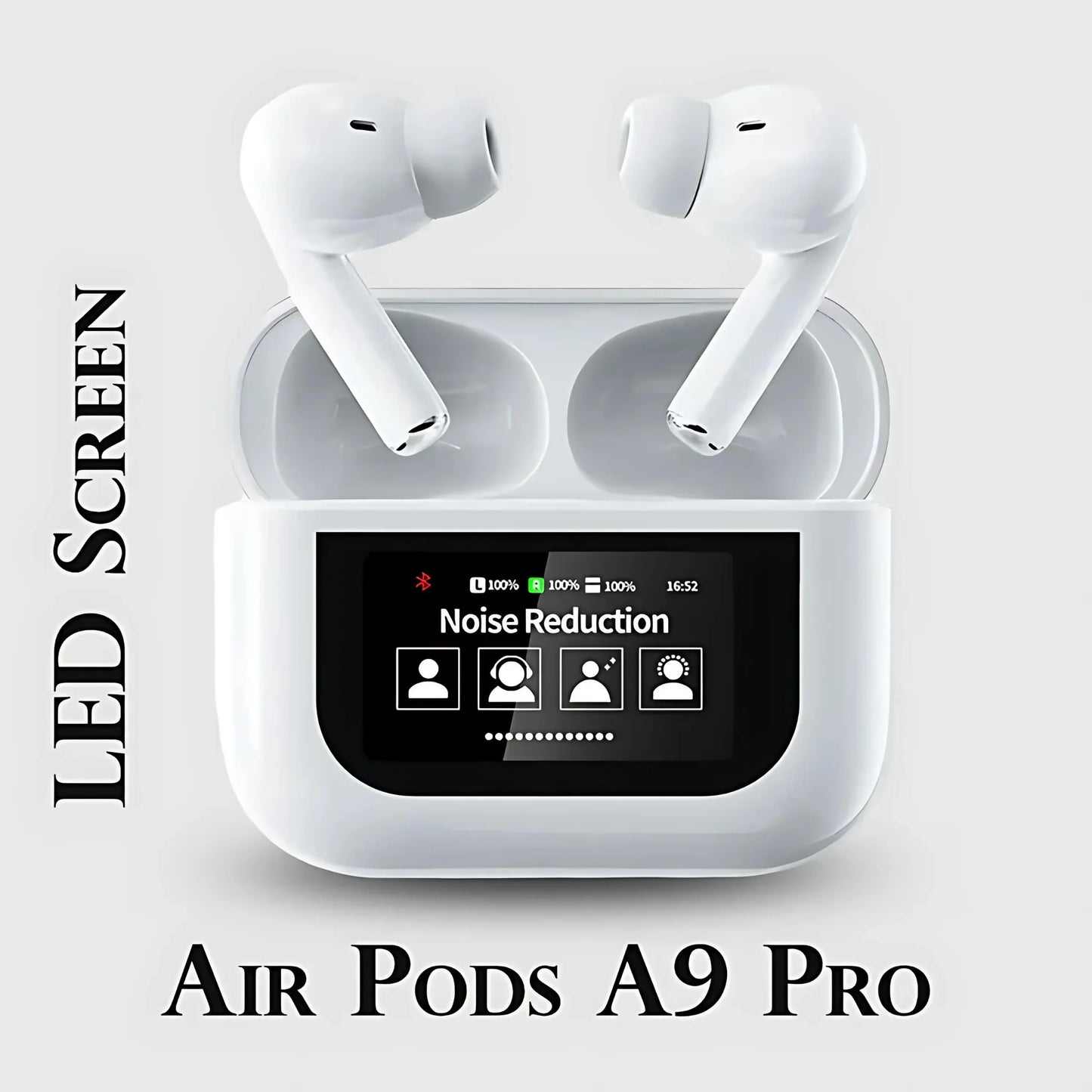 A9 Pro ANC AirPods with Screen