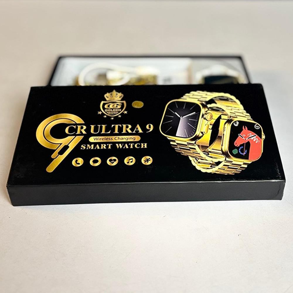 CR Ultra9 Smart Watch With 2Straps