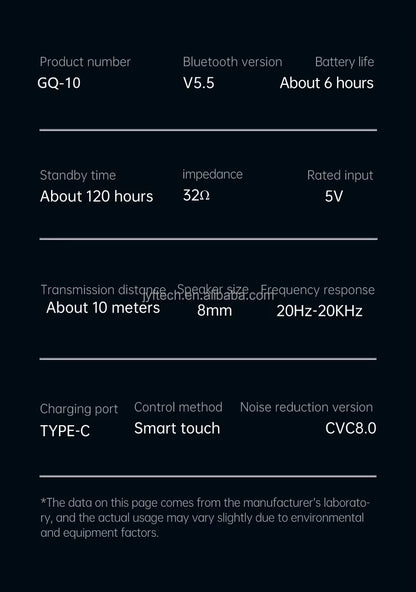 DAMIX Gq-10 Tws Wireless Earbuds