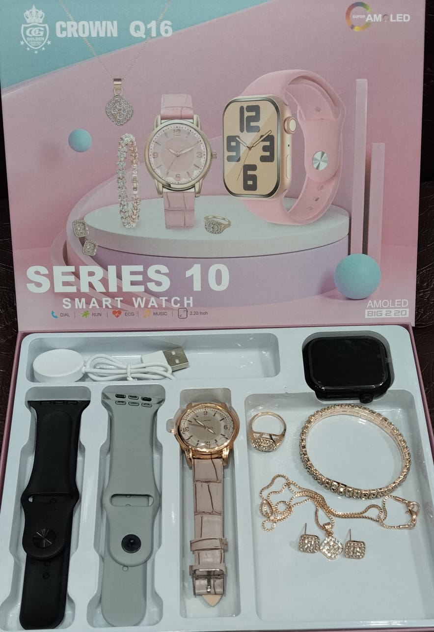 SERIES 10 Premium Smart Watch with Jewellery
