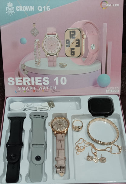 SERIES 10 Premium Smart Watch with Jewellery