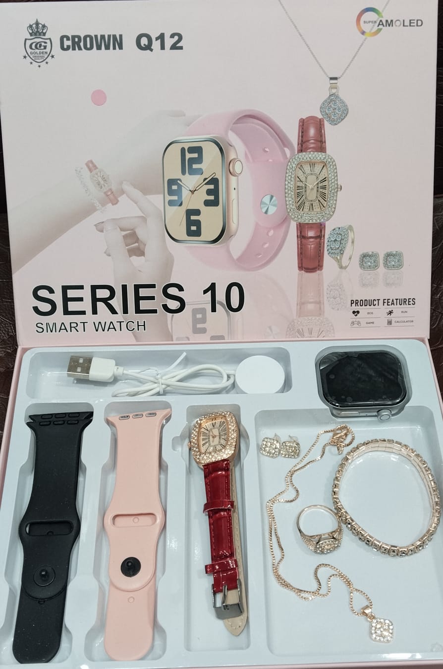 SERIES 10 Premium Smart Watch with Jewellery