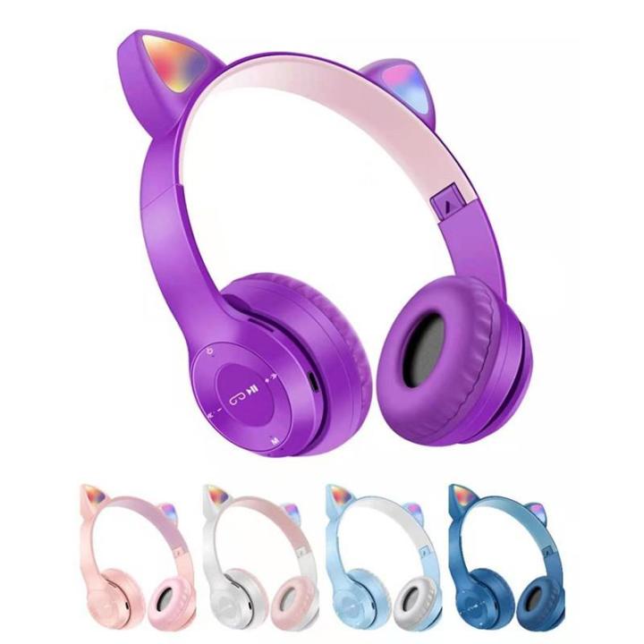 Cat Ear Wireless Bluetooth Headphones