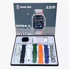 Crown G600 Ultra2 Smart Watch(7in1)