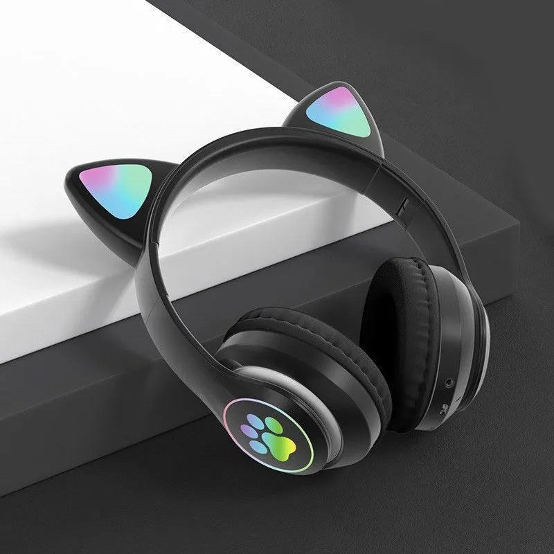 Cat Ear Wireless Bluetooth Headphones