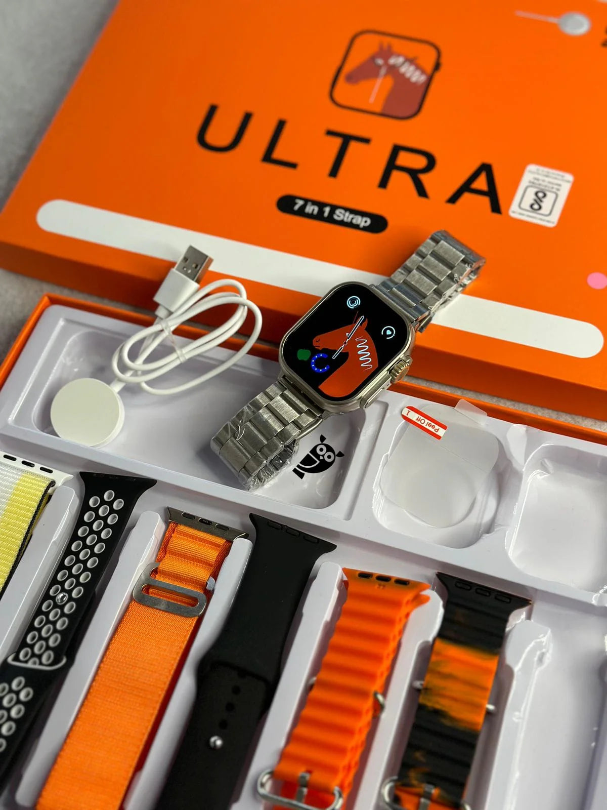 Ultra 7 IN 1 SmartWatch Full HD Screen